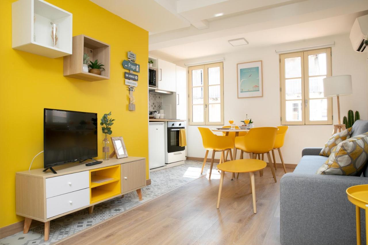 Duplex Avec Terrasse - Hyper-Centre De Toulon Appartement Buitenkant foto