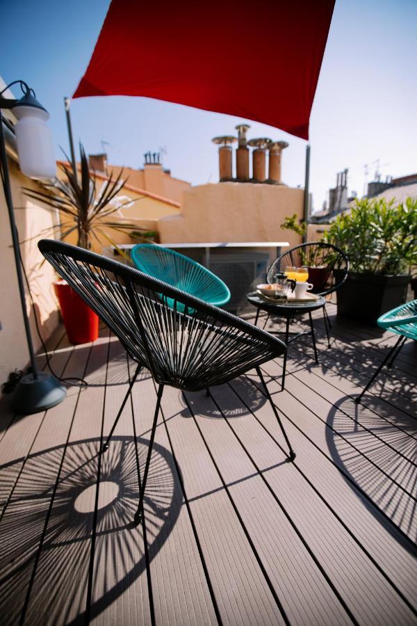 Duplex Avec Terrasse - Hyper-Centre De Toulon Appartement Buitenkant foto